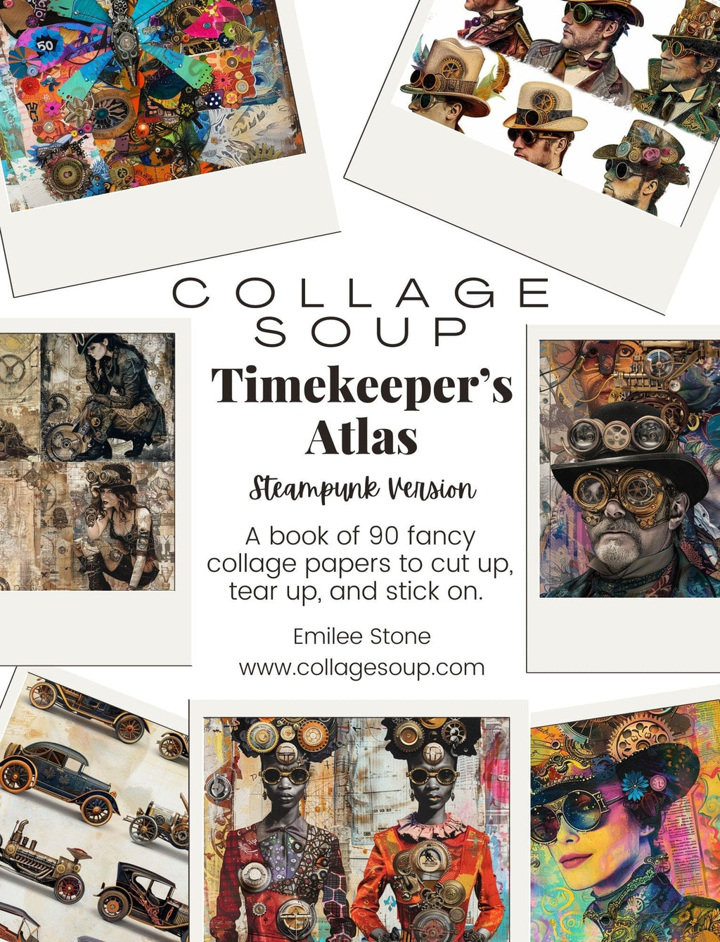 Collage Soup Timekeeper’s Atlas eBook