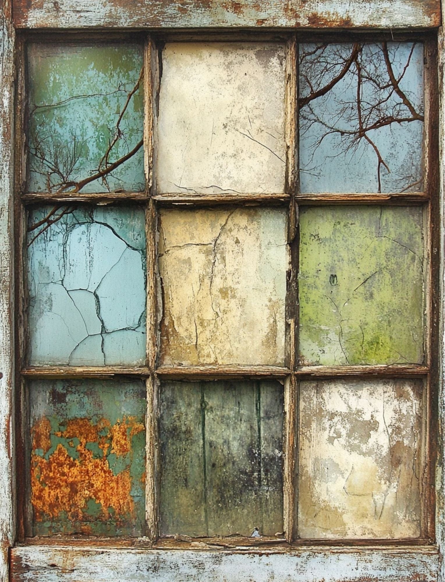 Collage Soup Trace Elements – Paperback | 80+ Pages of Decayed Architecture & Textures for Collage & Journals