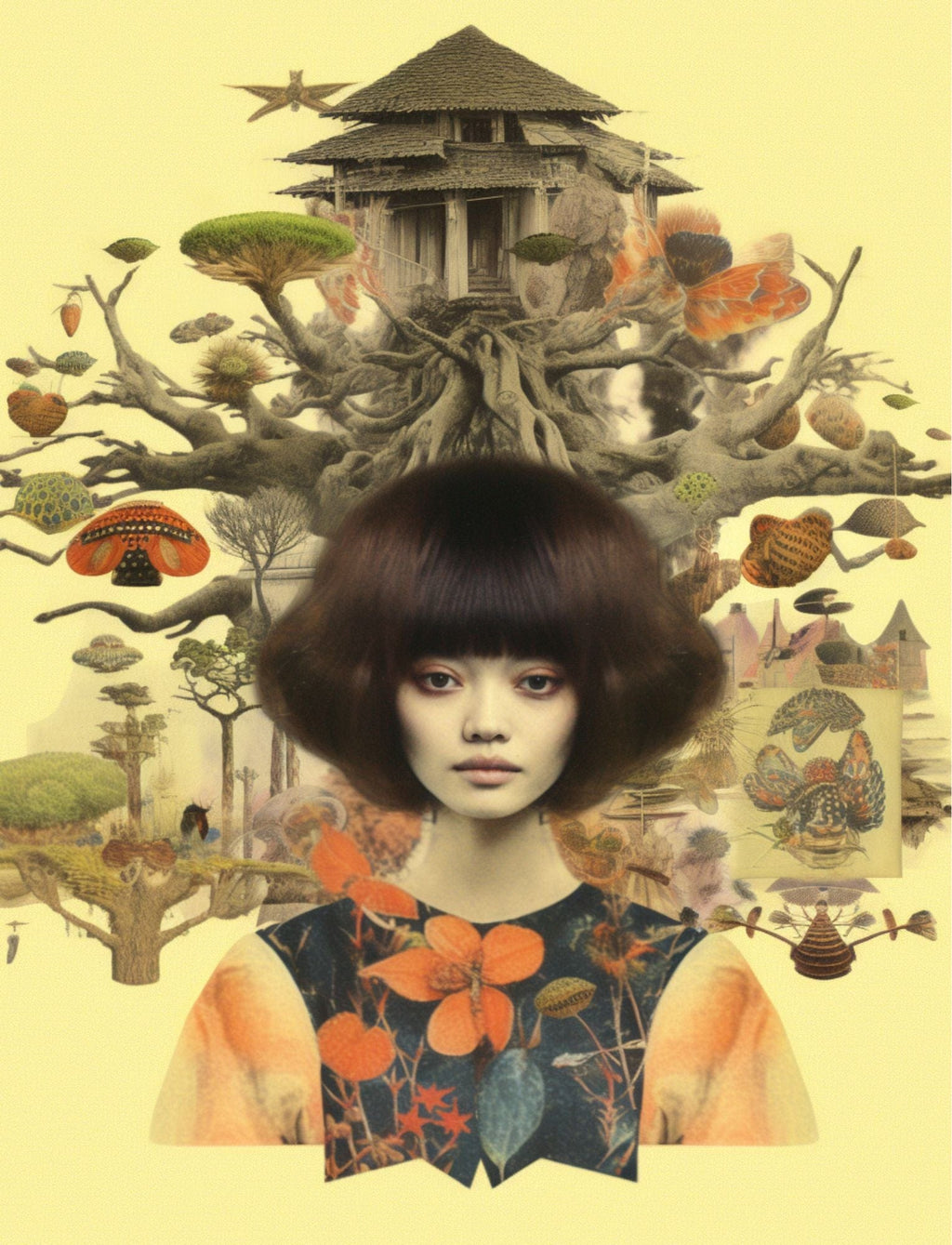 Collage Soup Unexpected Encounters - eBook of things just a little off
