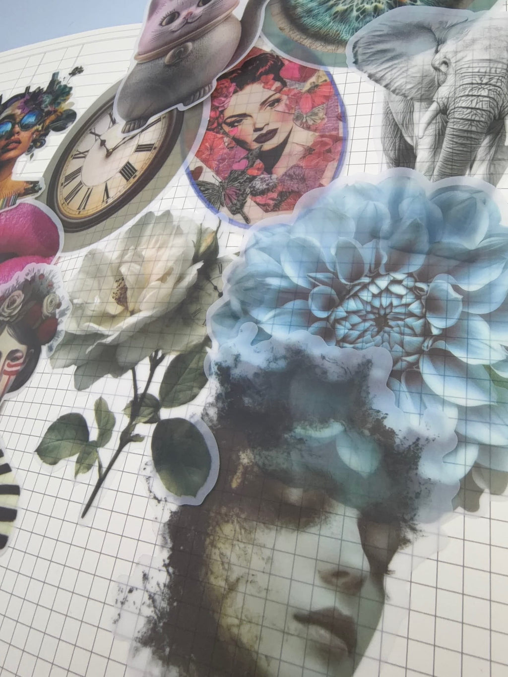 Collage Soup Vellum Daydreams Paper Bites™