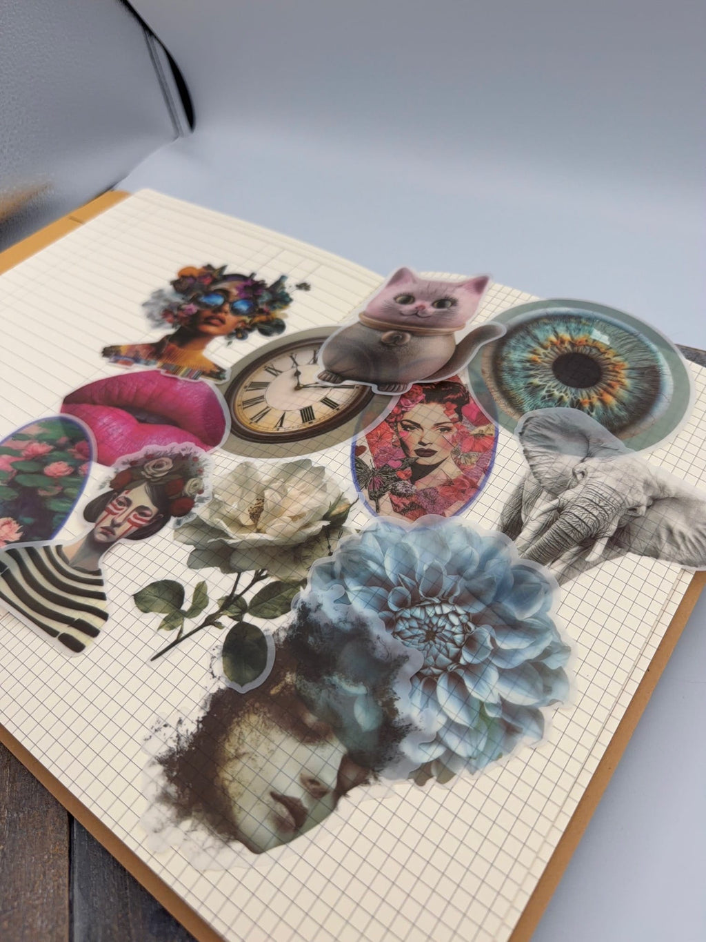Collage Soup Vellum Daydreams Paper Bites™