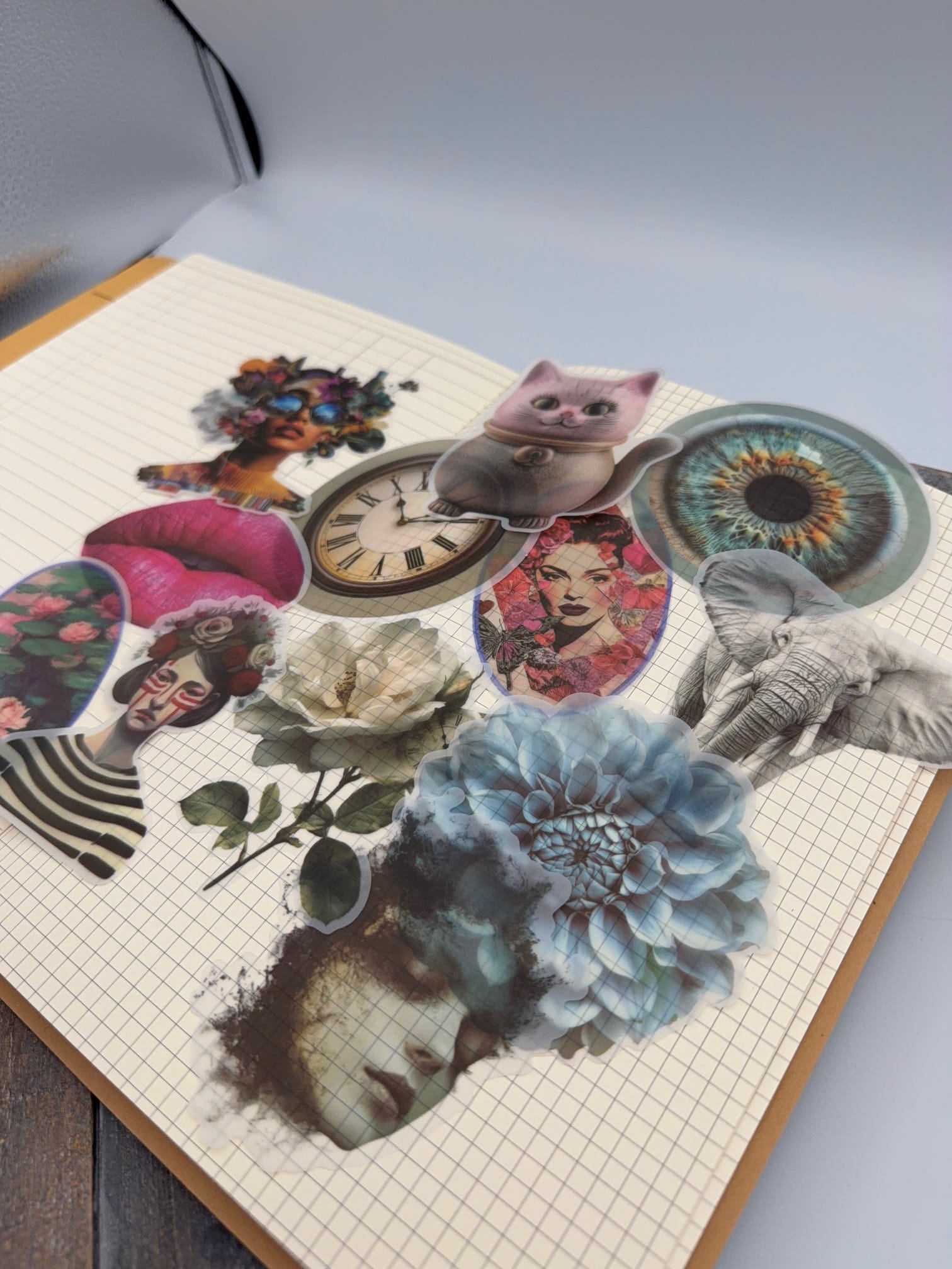 Collage Soup Vellum Daydreams Paper Bites™