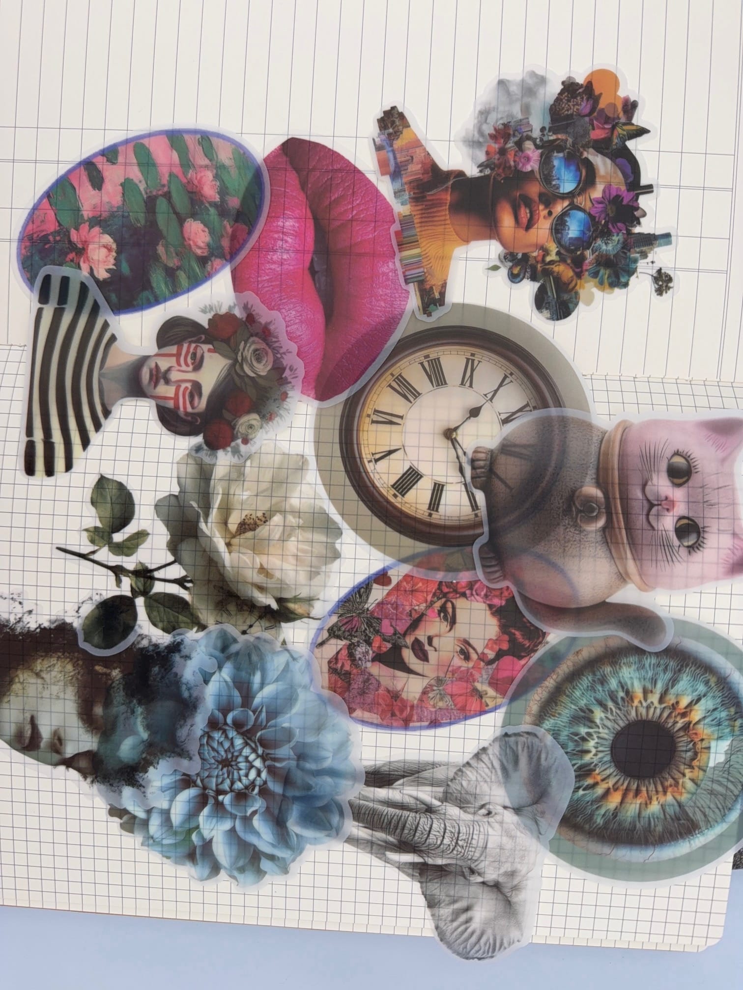 Collage Soup Vellum Daydreams Paper Bites™