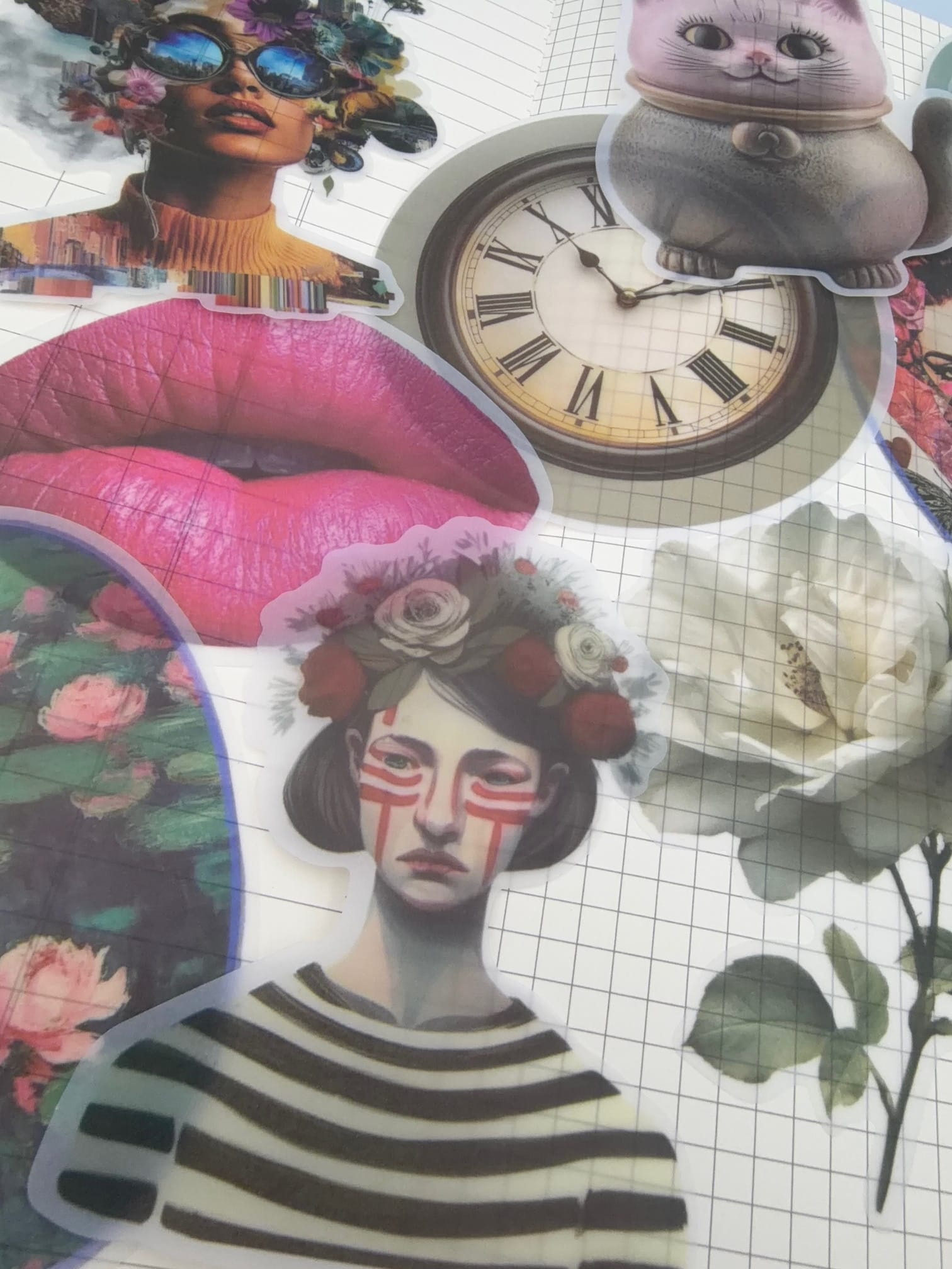 Collage Soup Vellum Daydreams Paper Bites™