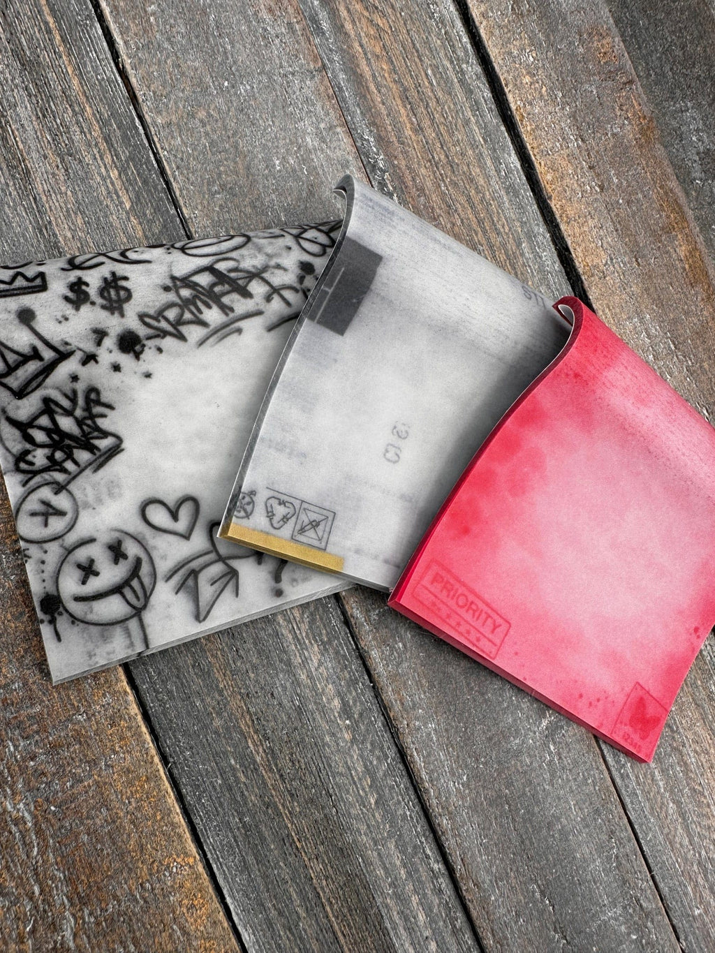 Collage Soup Vellum Mailroom Trio | Sticky Note Bundle