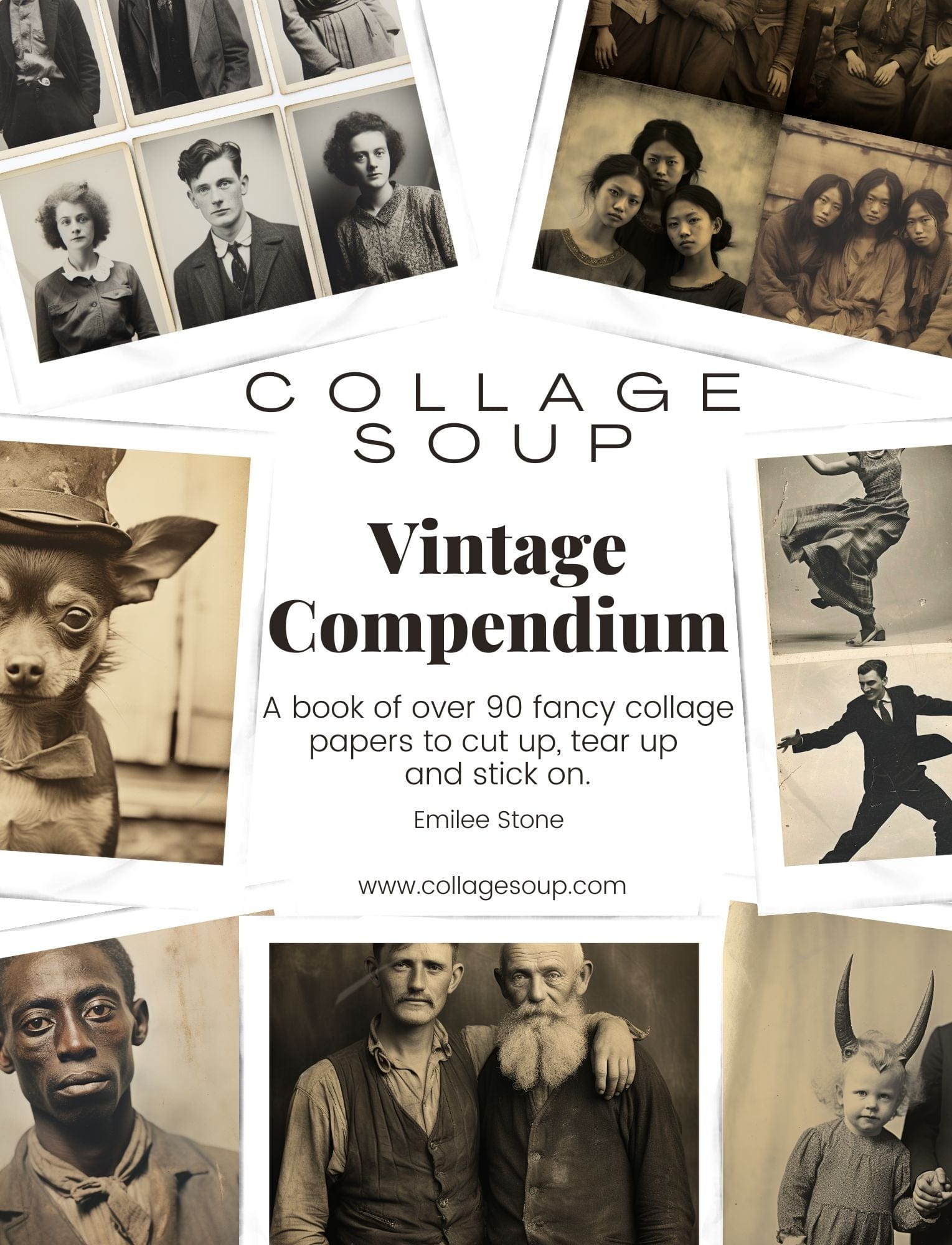 Collage Soup Vintage Compendium eBook