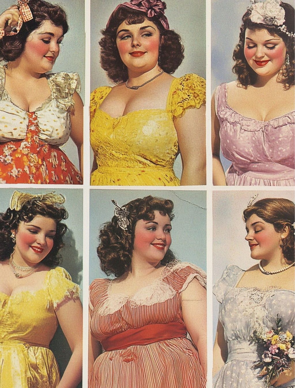 Collage Soup Voluptuous Vixens Paperback