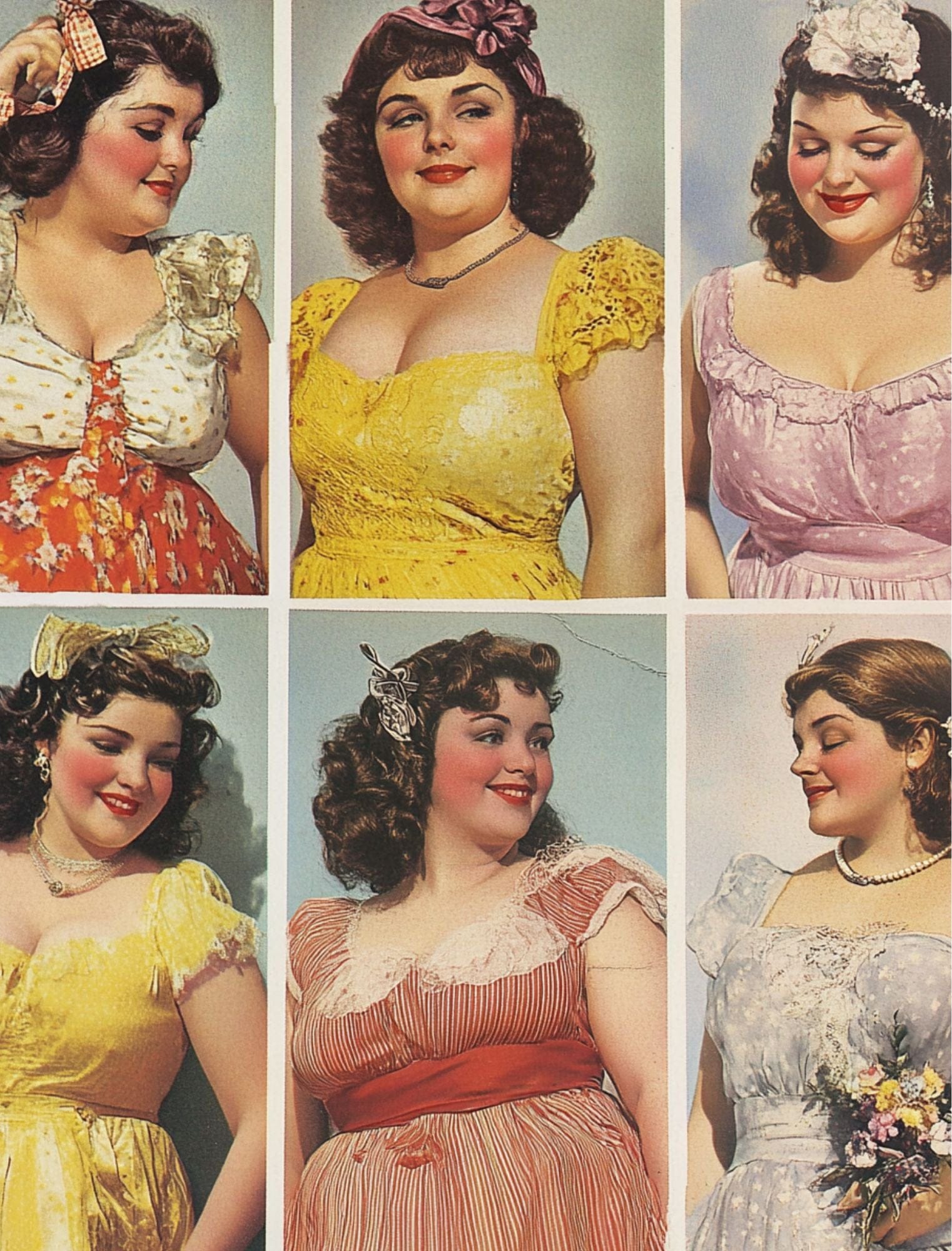 Collage Soup Voluptuous Vixens Paperback