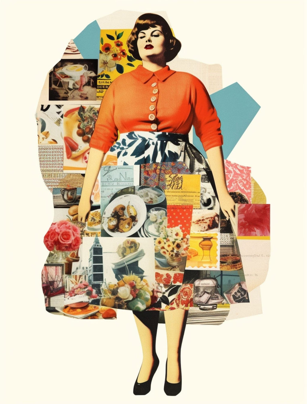 Collage Soup Voluptuous Vixens Paperback