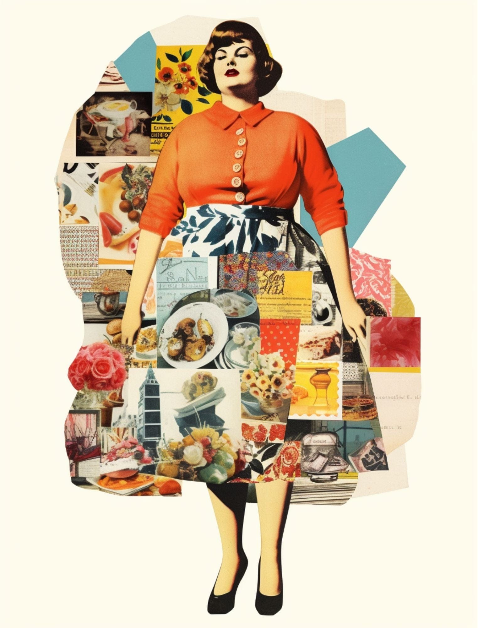 Collage Soup Voluptuous Vixens Paperback