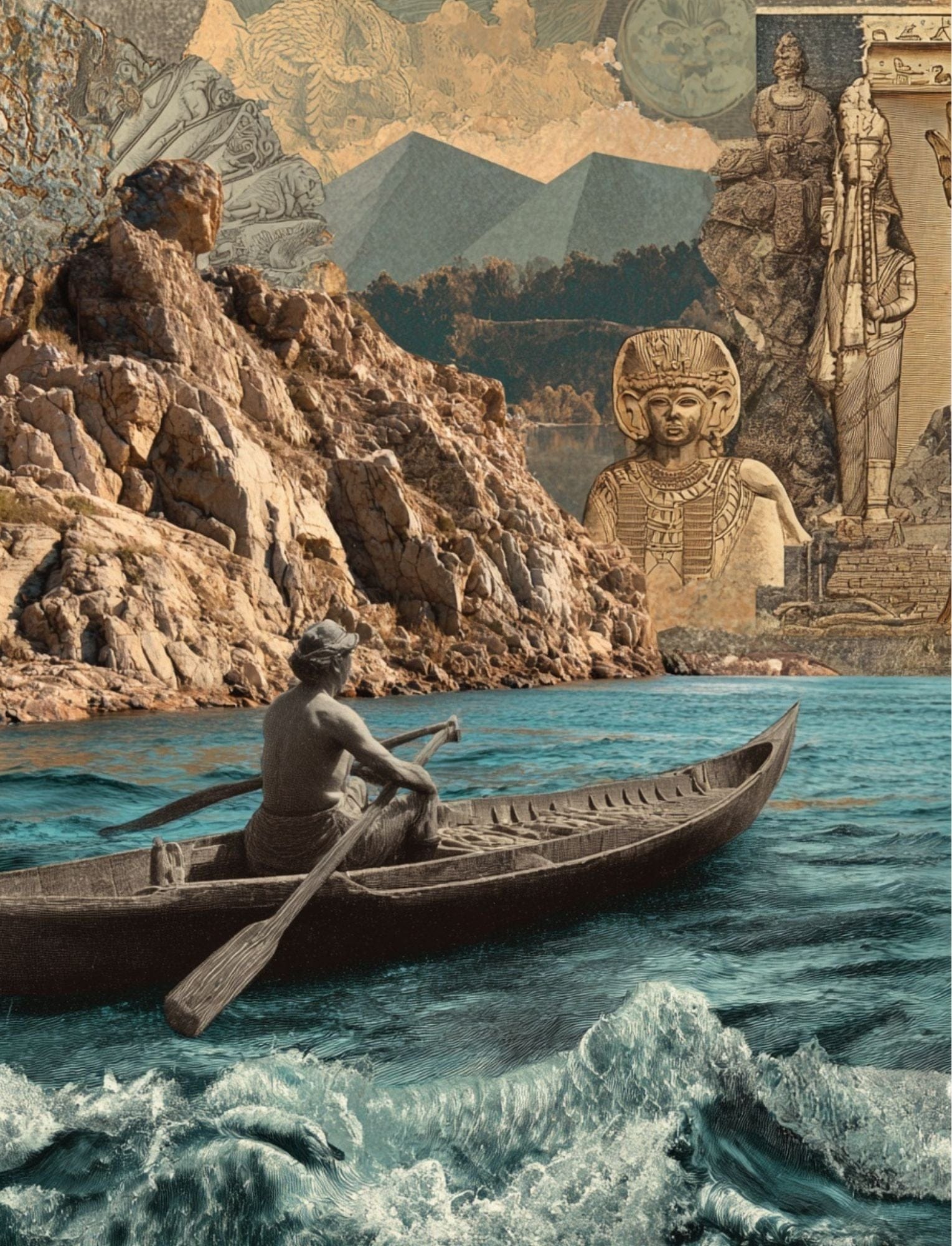 Collage Soup Walk Like An Egyptian | Paperback | Ancient Egypt