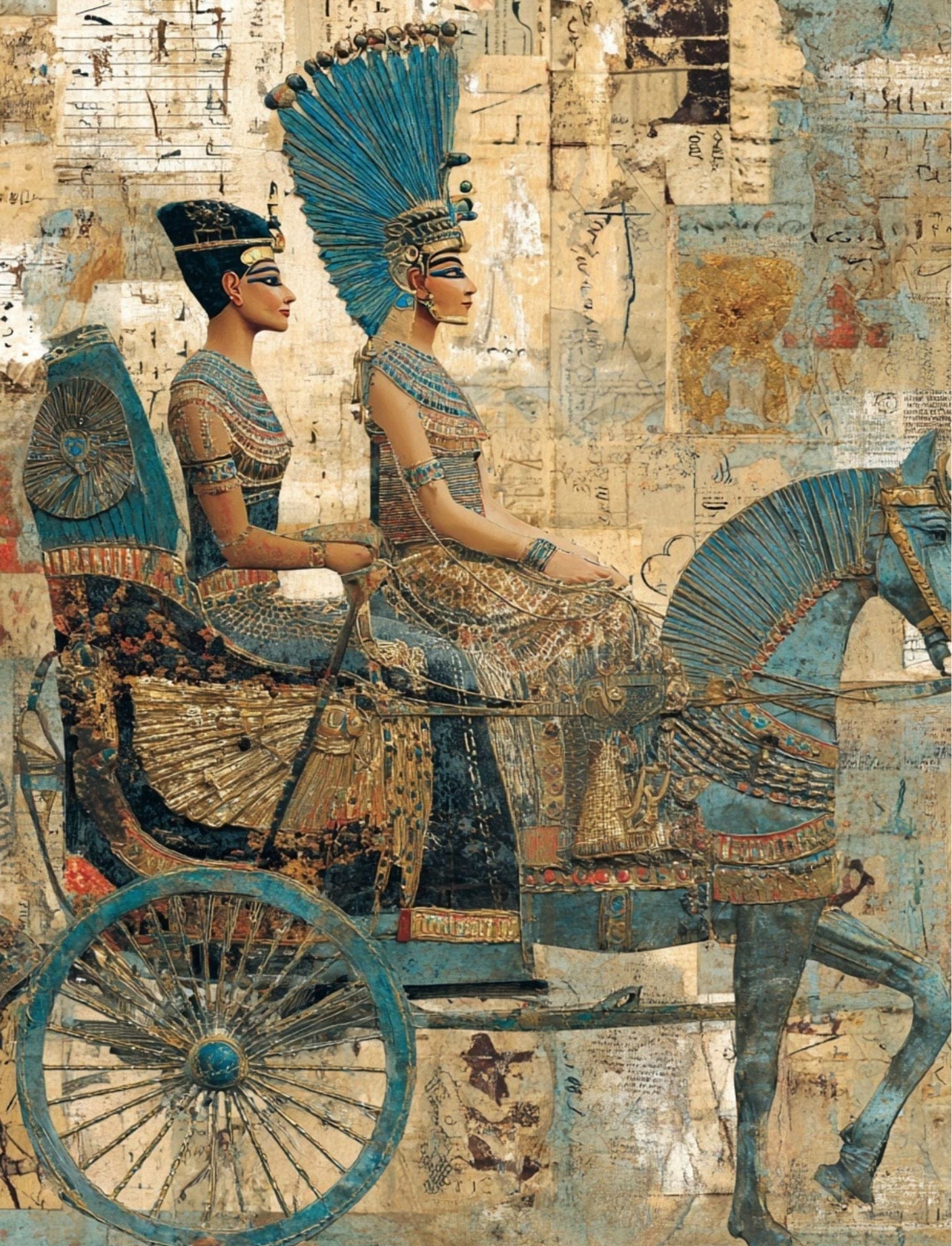 Collage Soup Walk Like An Egyptian | Paperback | Ancient Egypt