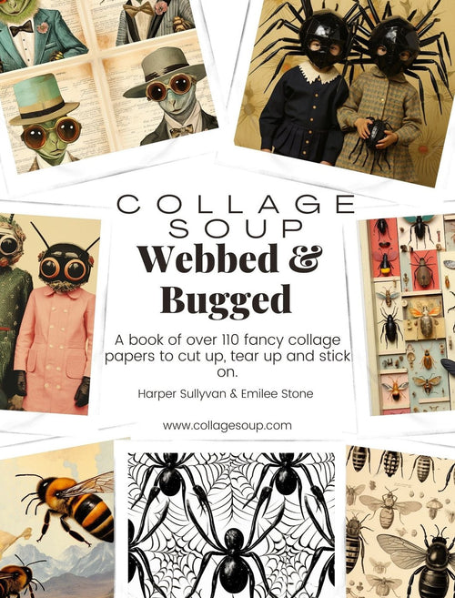 Collage Soup Webbed and Bugged