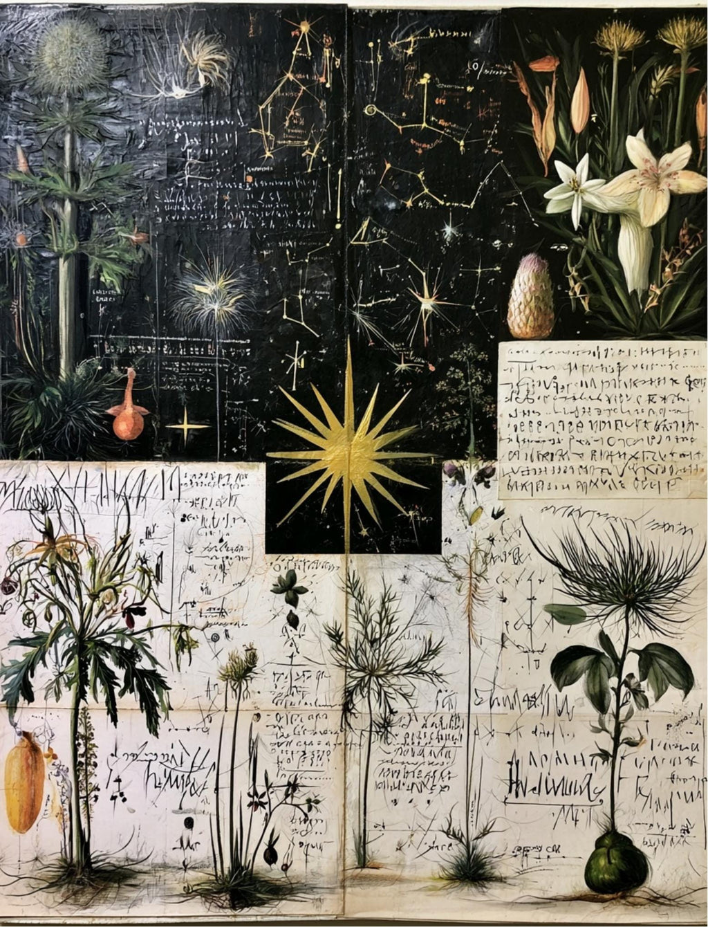 Collage Soup Wild Botanica Bundle — Vellum Scrap Pad + Botanica Obscura eBook