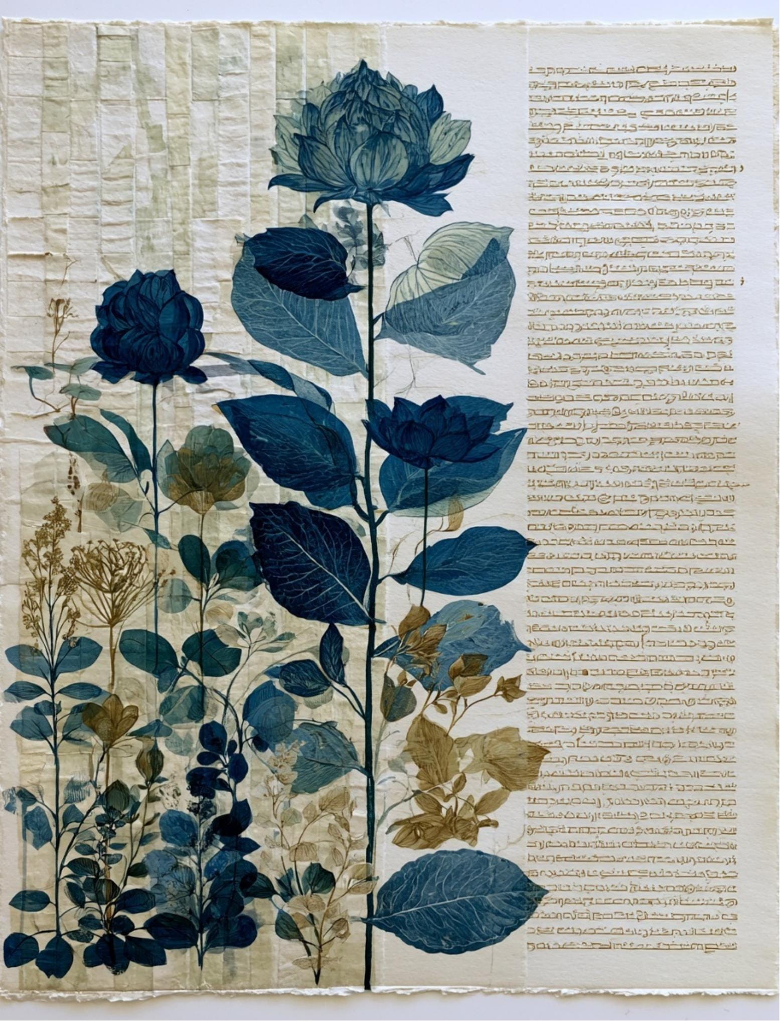 Collage Soup Wild Botanica Bundle — Vellum Scrap Pad + Botanica Obscura eBook