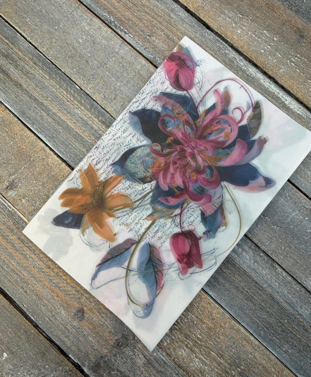Collage Soup Wild Botanica Bundle — Vellum Scrap Pad + Botanica Obscura eBook