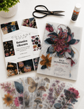 Collage Soup Wild Botanica Bundle — Vellum Scrap Pad + Botanica Obscura eBook