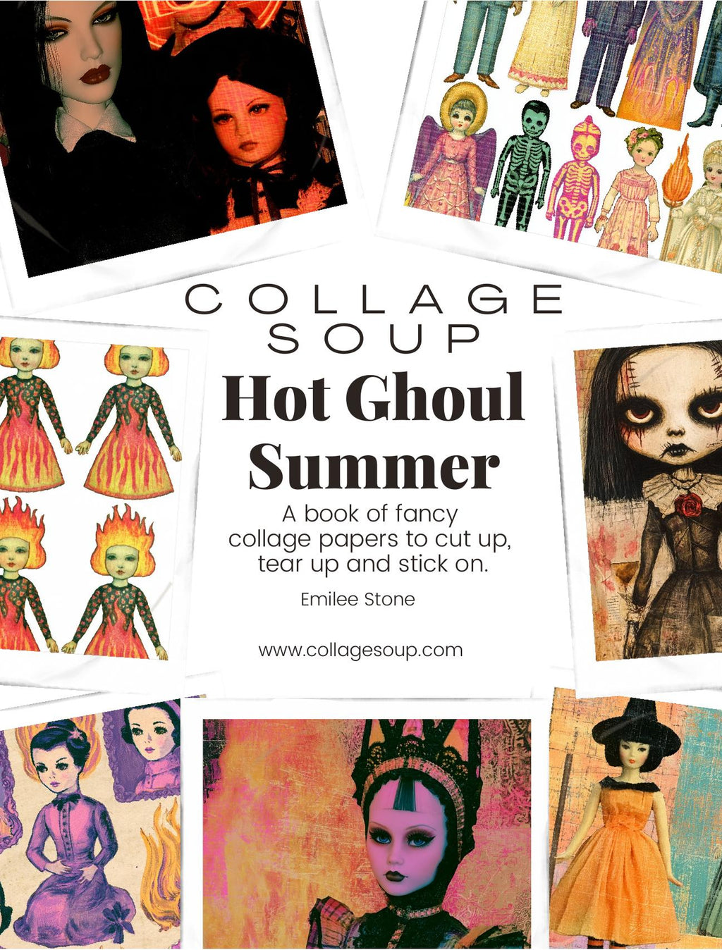 Hot Ghoul Summer collage collection cover