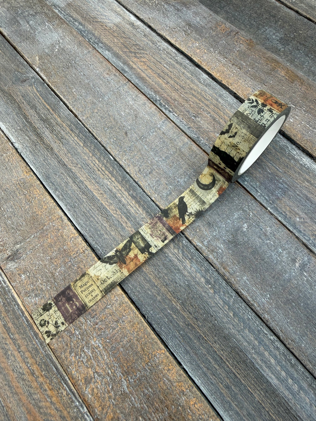 October Evidence Washi Tape